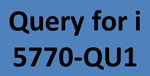 Query for i