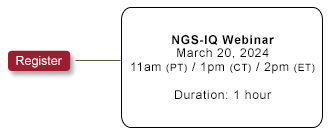 NGS-IQ Webinar Register